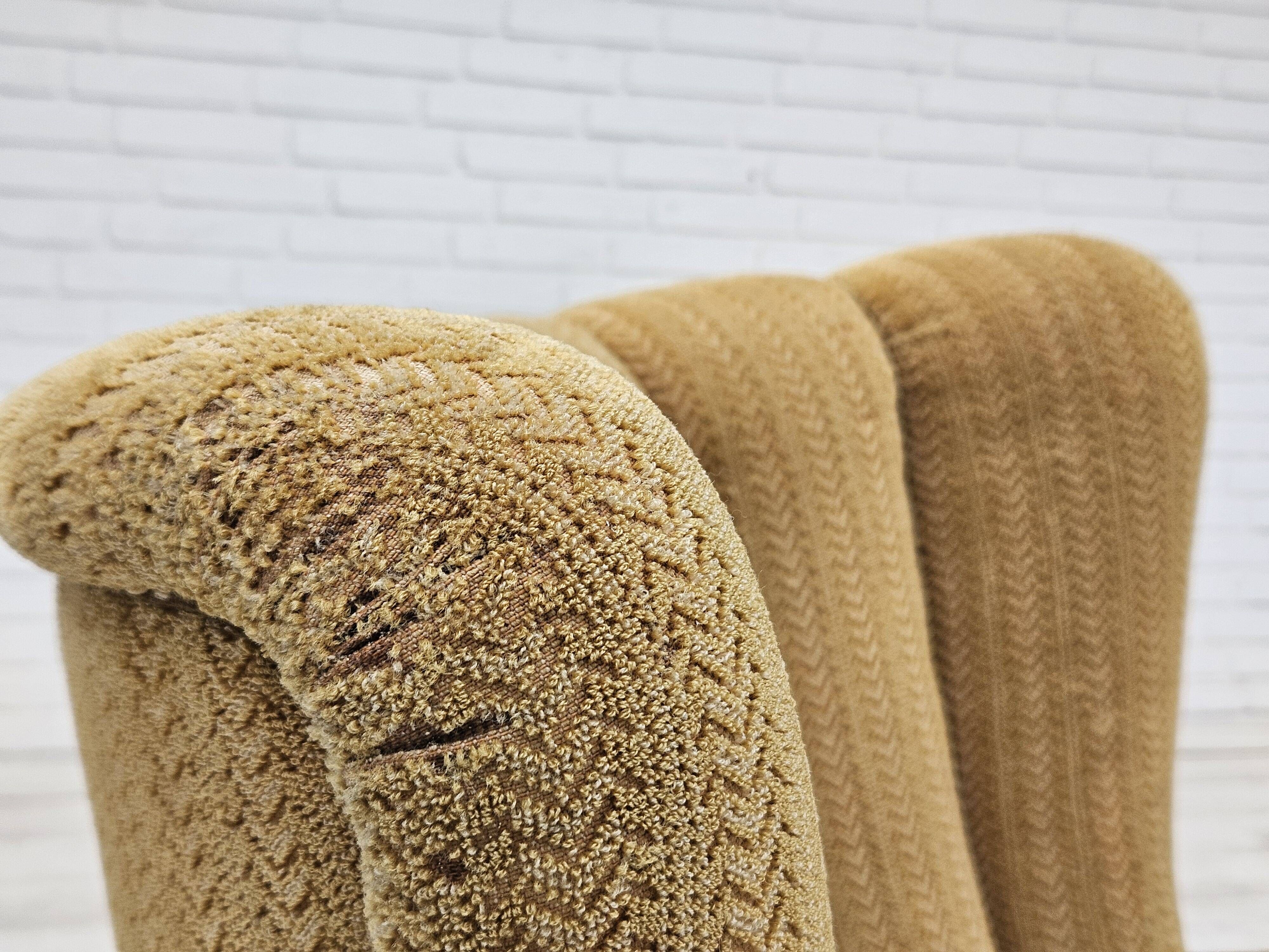 1960s, Danish relax chair, original upholstery, good condition.