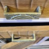 Art Deco sideboard in chene renovated and restyled