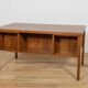 Mid-Century Freestanding Teak Desk, Denmark, 1960s