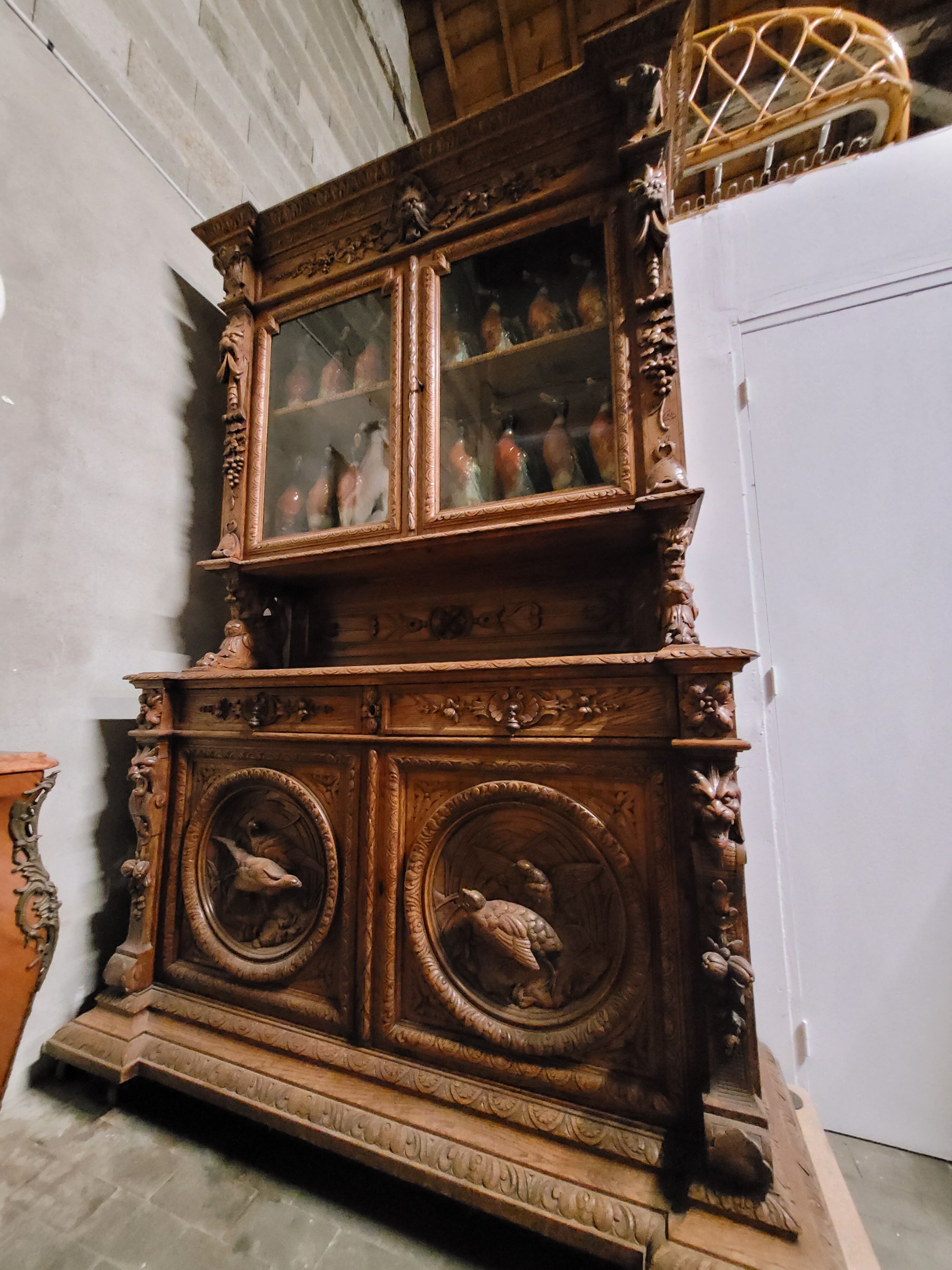 Buffet de chasse style Henri II époque Napoléon iii