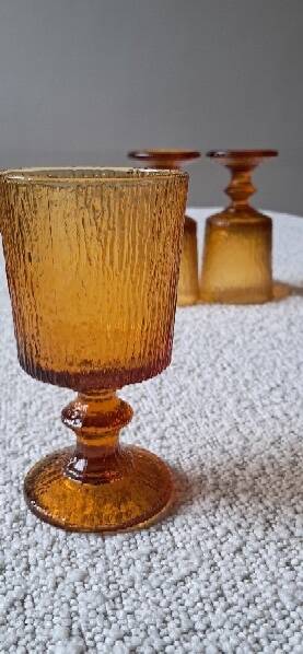 Set of vintage glasses