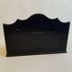 Napoleon mail door 3 in black wood-watered cardboard natural décor