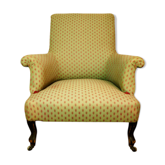 Napoleon III-style shepherdess chair