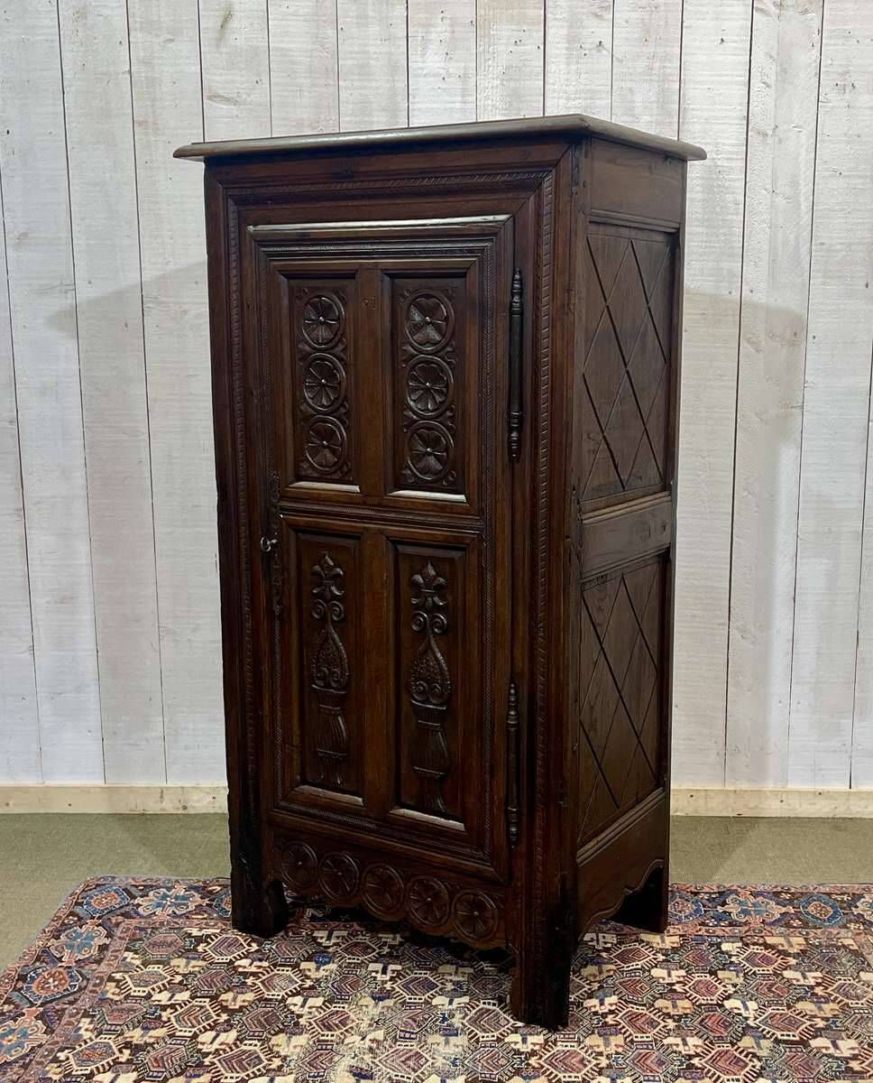 Bonnetière rustique en chêne 19ème