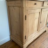 Sideboard old wooden dresser two bodies