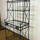 Antique wrought iron shelf