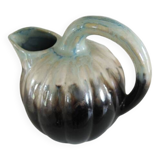 Antique Ceramic Pumpkin Pitcher