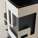 Openwork steel umbrella stand 70s