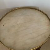 Louis XVI style healing in mahogany over marble has gallery 20th century