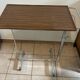 Folding table from the 70s in Formica.