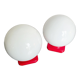 Globe wall lamps 70s