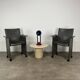 Paire de chaises Korium par Tito Agnoli pour Matteo Grassi