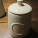 Ceramic pots with lid, coffee and tea