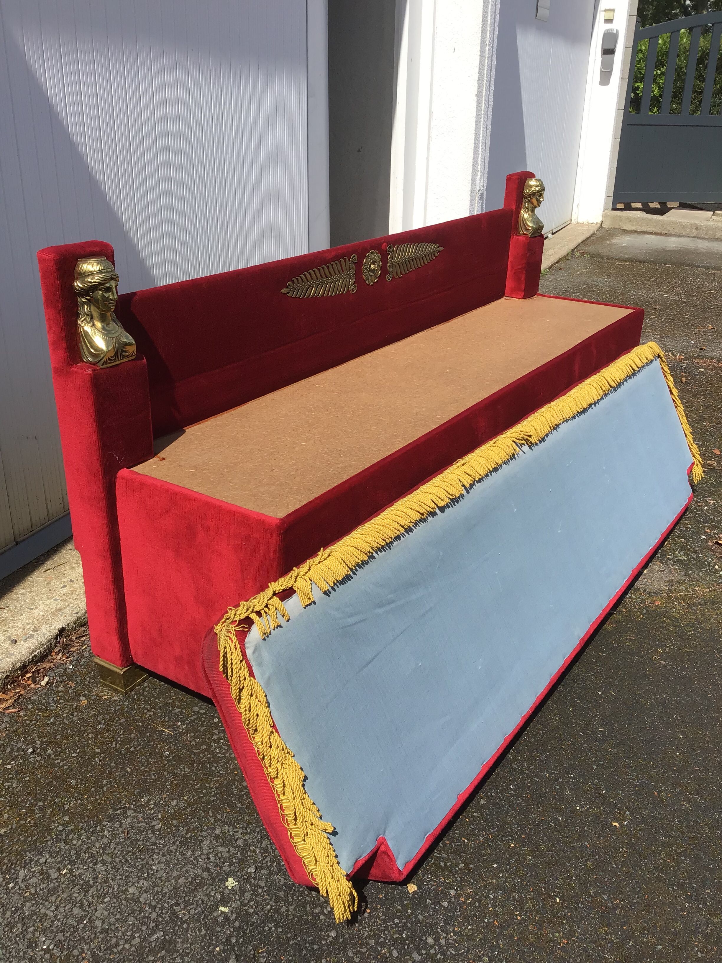 Empire style bench