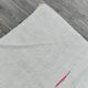 6x12 Off-White Long Wide Hand Woven Turkish Minimal Vintage Rug, 176x358 Cm