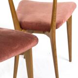 Set of 6 vintage dining chairs by Ico Parisi for Ariberto Colombo, Cantù