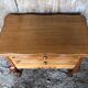 Old worker louis xv style commode vintage wood drawers #a634