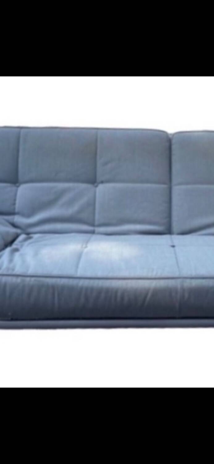 Ligne Roset family sofa, quilted bench