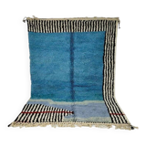 Handmade pure wool Berber rug 1.5/2.5 m