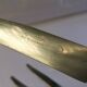 Couteaux anciens couvert de table service estampille Au Diamant