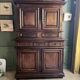 Two-body walnut buffet, High period regional.