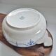 Iron earth soup tureen or vegetable dish bourgeois paris store model vieux lille blue garlands