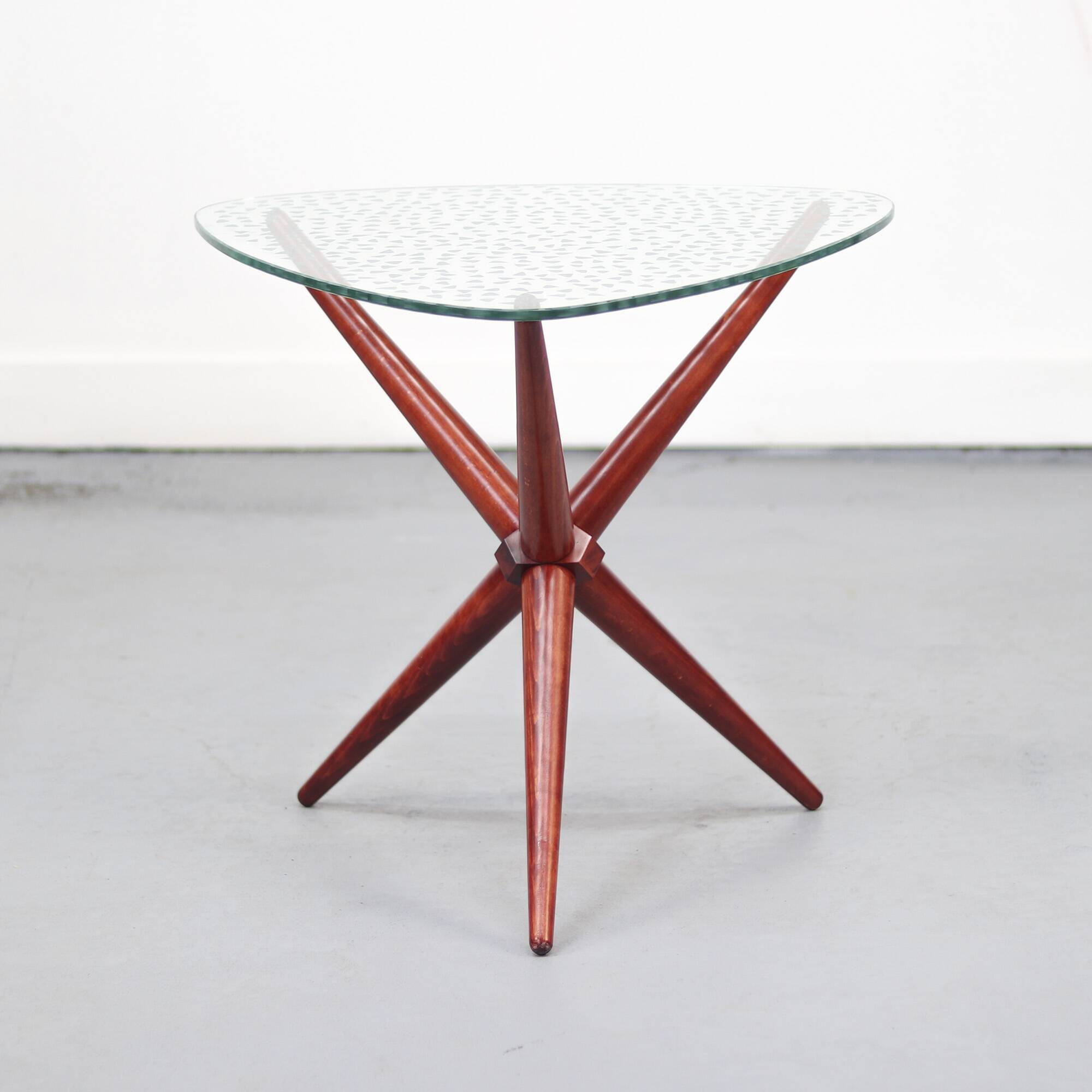 Vintage Mid-Century Design Star-shaped Side Table