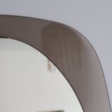 Two-tone glass mirror from the 70s