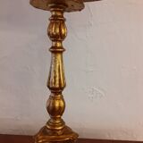 Gilded wood lamp, 1970