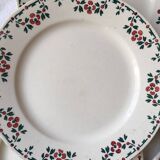 Six dinner plates Earth iron Choisy the King