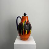 Ceramic table lamp by Scheurich from West Germany 1960