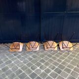 Pierre Guariche ARP Steiner Barrel Chairs x4