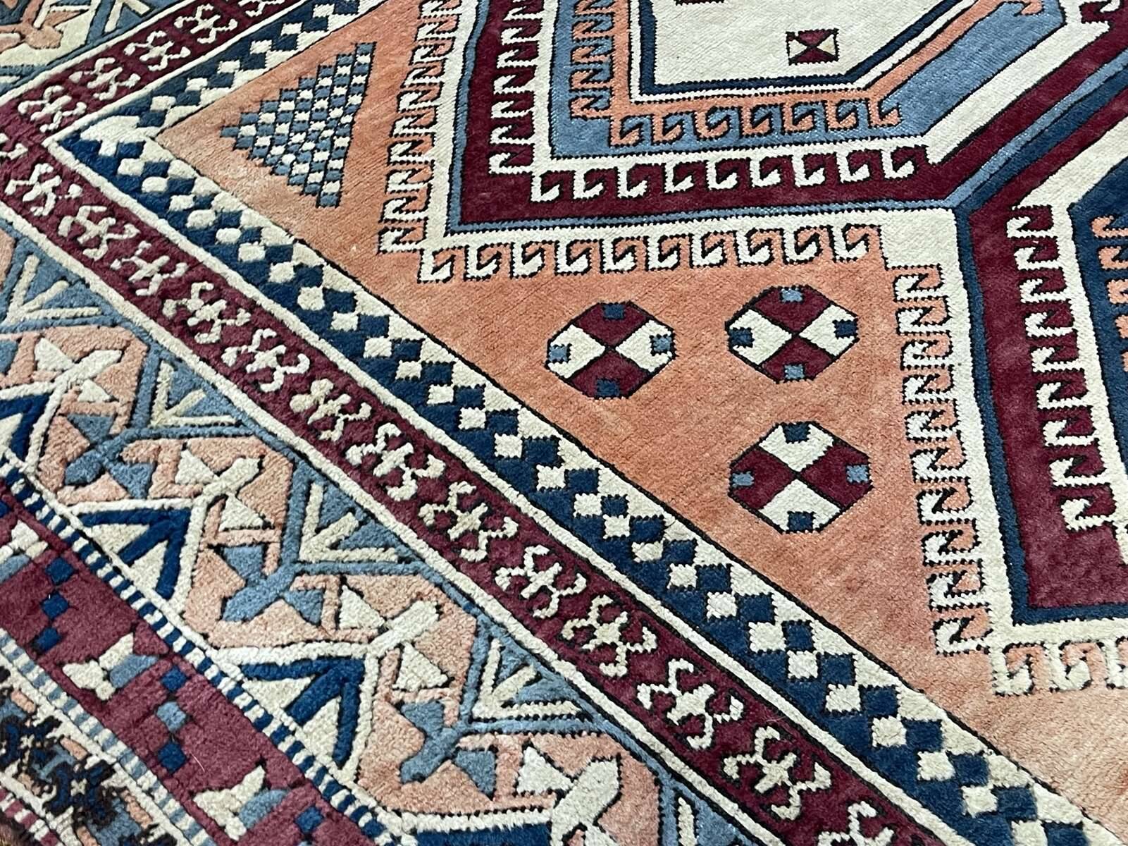 Large handmade wool Iranian carpet