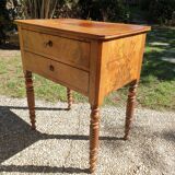 Louis-Philippe Jumping Chest of Drawers in Walnut Bramble