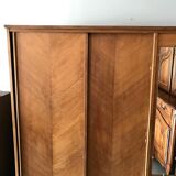 Wardrobe sewing door