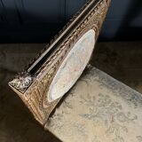 Important Napoleon III Period Bench in Gilded and Carved Wood in Louis XVI Style - 19th Century