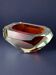 Red and yellow Sommerso ashtray by Seguso, Murano, Italy, 1970s