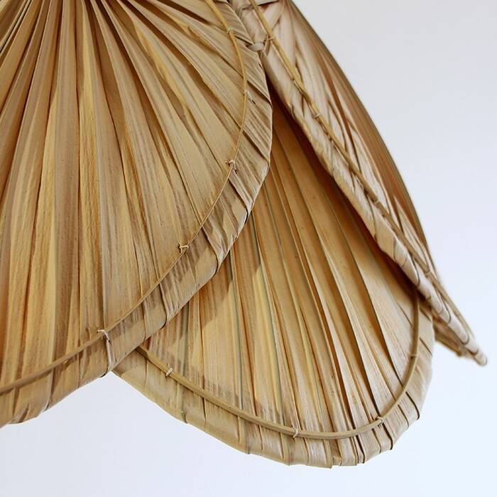 Art Deco Palm Chadelier 35x50Cm
