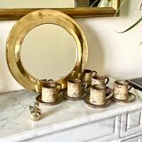 Set of 6 cups in pyrity