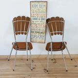 Suite of 6 “Petals” chairs circa 1970