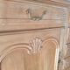 Low buffet in solid cherry wood renovated – Louis XV style – 250 cm