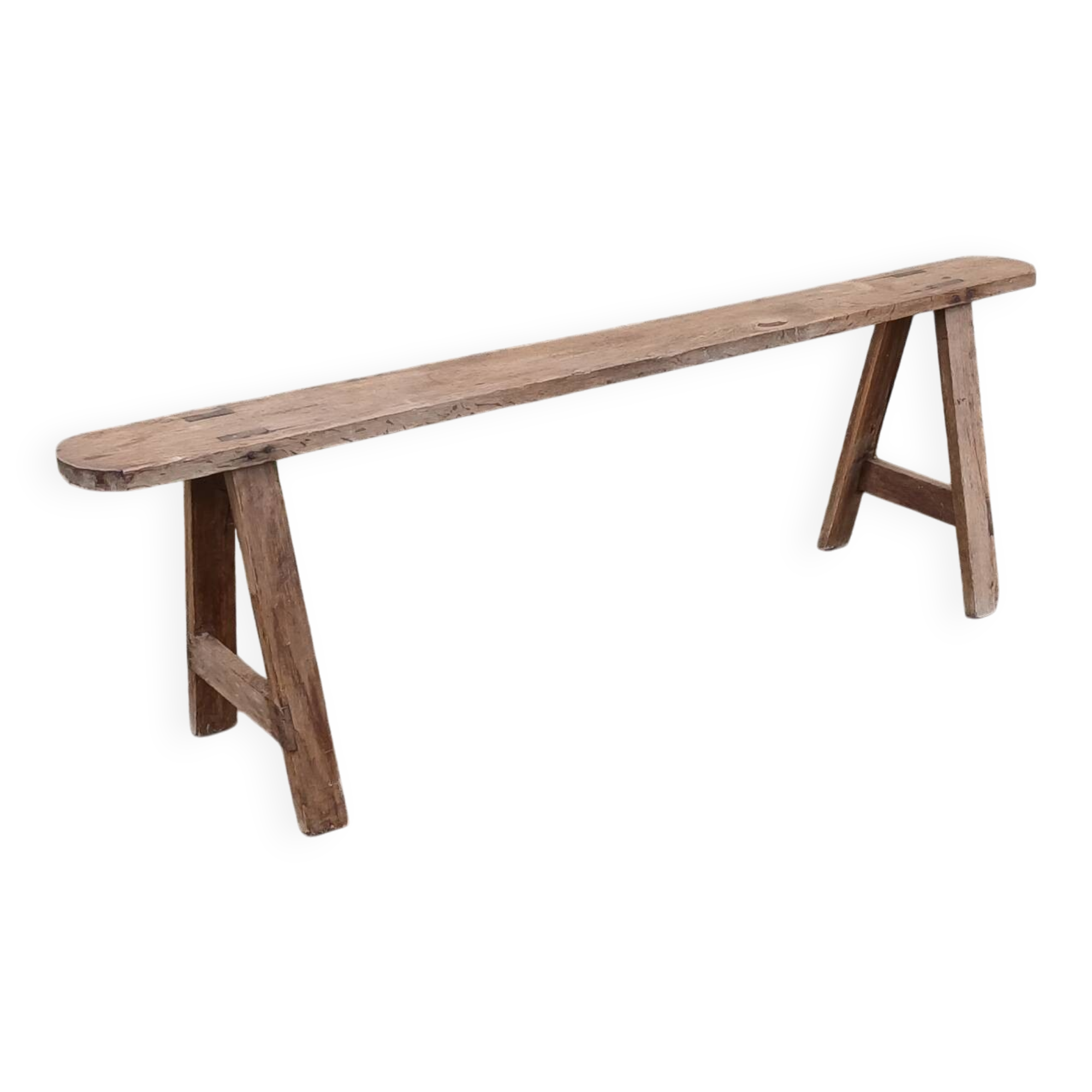 Oak farm bench, 158 cm