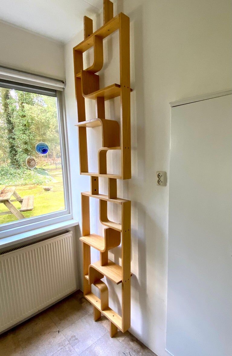 Midcentury Room Divider Ludvik Volak for Drevopodnik Holesov, 1960s