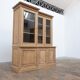 Raw Oak Display Bookcase, France, 1950