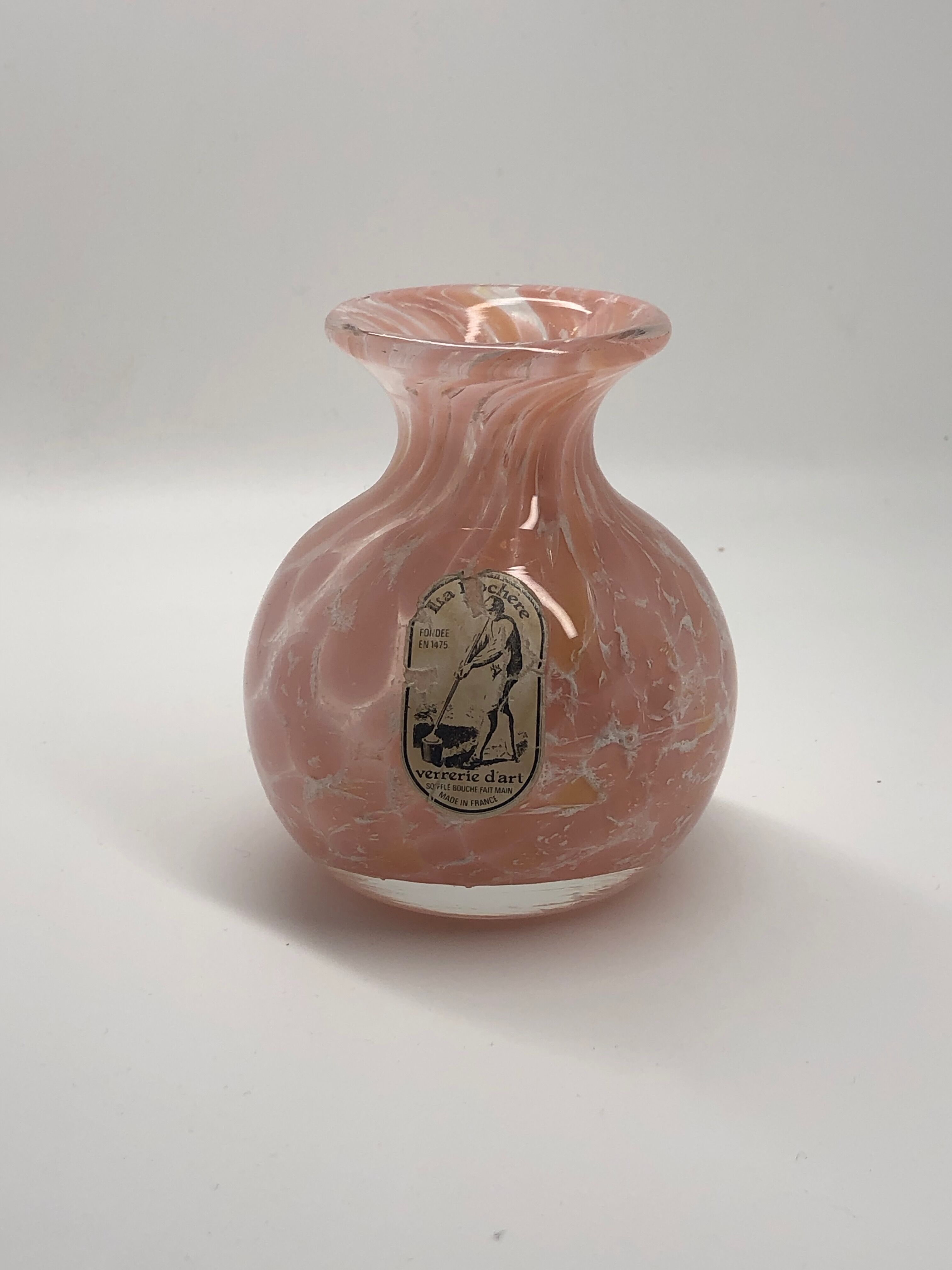 blown glass vase