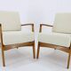 1970s Pair of Restored Armchairs by Drevotvar, Czechoslovakia