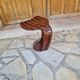 Tabouret queue de baleine style Polyte Solet