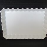 White porcelain dish, rectangular