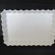 White porcelain dish, rectangular