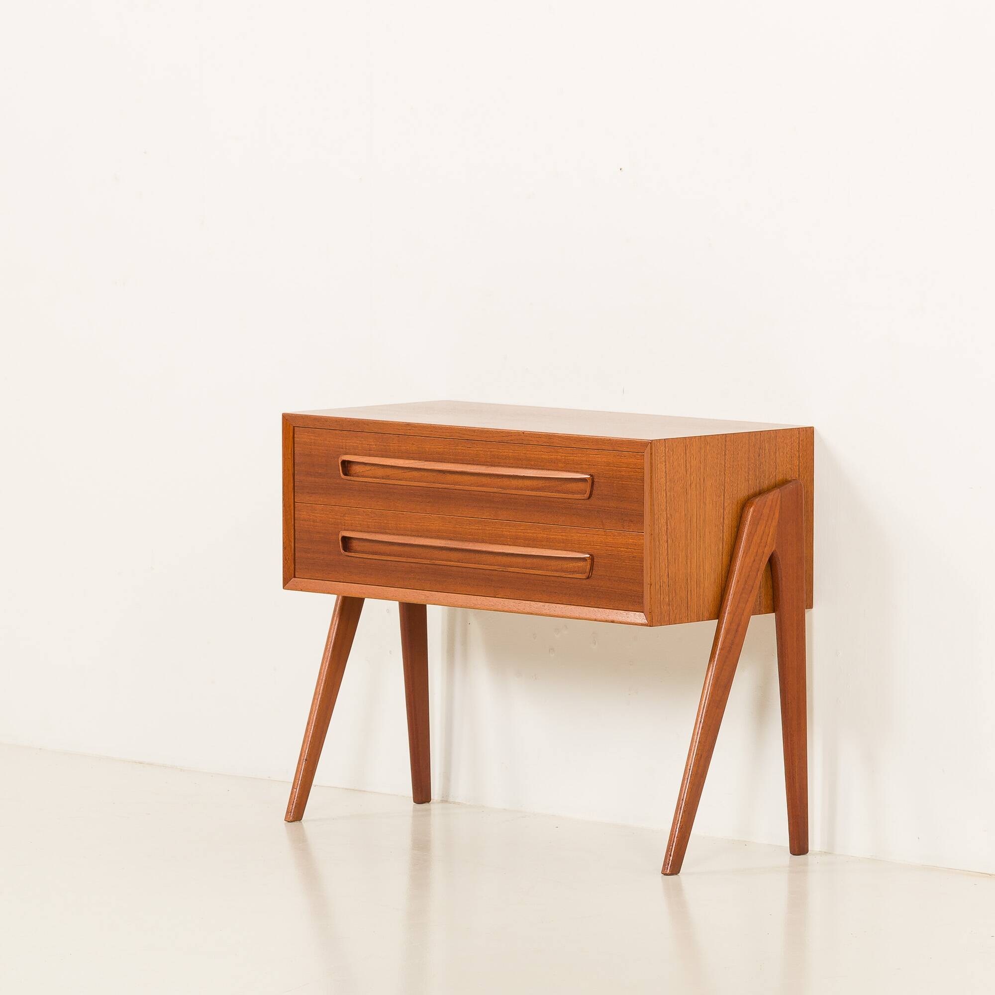 Danish petite teak dresser by Svenstrup Mobler, 1960s